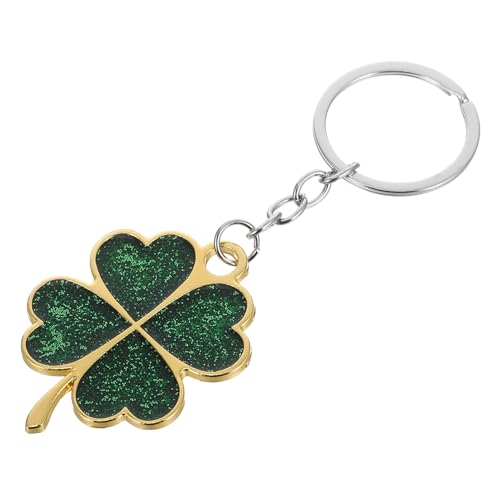 COLLBATH Schlüsselanhänger Mit Glitzerndem Kleeblatt- Irisches Festival- Zinklegierung Schlüsselanhänger Charm Für Frauen Und Mädchen Taschenanhänger Ornament COLLBATH Schlüsselanhänger Mit Glitzerndem Kleeblatt- Irisches Festival- Zinklegierung Schlüsselanhänger Charm Für Frauen Und Mädchen Taschenanhänger Ornament von COLLBATH