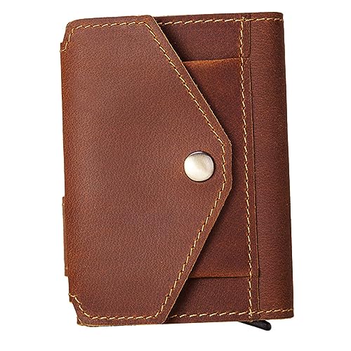 COLLBATH Geldbeutel Für Herren Vintage Multifunktionale Herrenkreditkartenetui Mit Für Personalausweis Bargeld Und Karten von COLLBATH