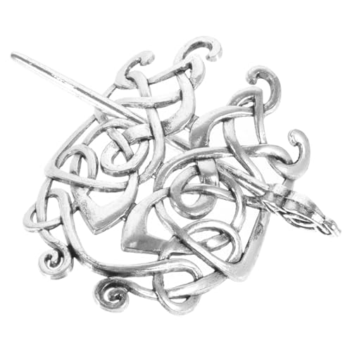 COLLBATH Vintage Haarschmuck Damen Metall Haarstab Keltischer Knoten Haarnadel Robust Leicht Vielseitig für Zöpfe und Dutt Frisuren von COLLBATH