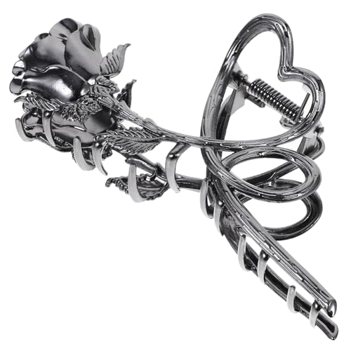 COLLBATH Vintage Metall Haarklammer Damen Haarspange Groß Rutschfest Haar Greifer Blumen Haarschmuck für Alltag Hochzeit Party von COLLBATH