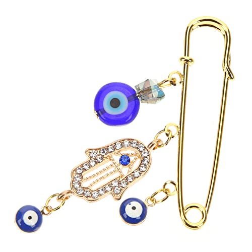 COLLBATH Vintage-anstecknadel Böser Blick Schalbrosche Schnalle Strickjacken-anstecknadel Für Kleidung Party Abschlussball Festival von COLLBATH