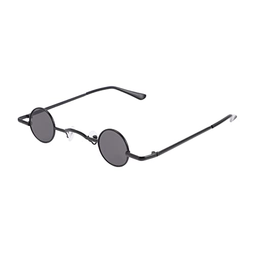 COLLBATH Runde Sonnenbrille Für Damen Und Herren Punk-stil Mit Metallrahmen Uv-schutz Für Partys Feiern Und Clubs von COLLBATH