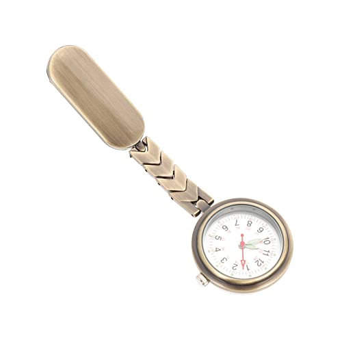 COLLBATH Krankenschwester Taschenuhr für Frauen Tragbare Hängende Uhr Mineralglas Präzise Zeitmessung für Studenten und Medizinisches Personal von COLLBATH