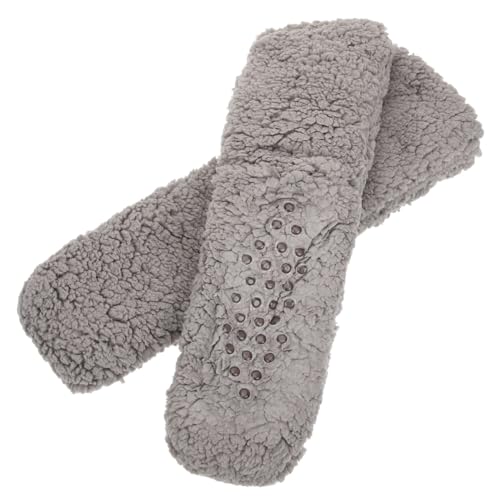 COLLBATH Warme Flauschige Kuschelsocken für Damen und Herren Extra Dicke Thermosocken für Winter Rutschfest und Angenehm als Schlaf und Haussocken Boden und Schlafsocken aus Weichem von COLLBATH