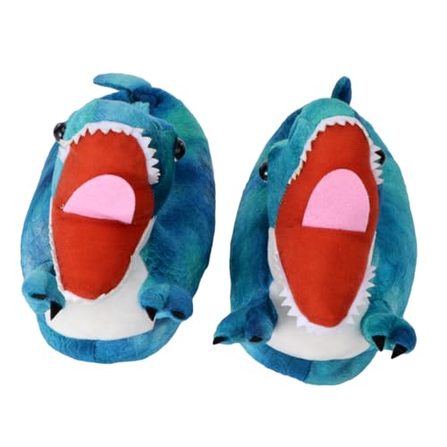 COLLBATH Warme Hausschuhe für Erwachsene Baumwoll Innenschuhe mit Rutschfester Sohle Kuschelige Indoor Slipper für Herbst und Winter Cartoon Design von COLLBATH