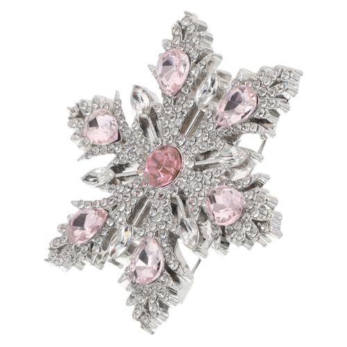 COLLBATH Weihnachts Schneeflocken Brosche Kleidernadel Brosche Kaltwetter Anstecknadel Schmuck Für Damen Weihnachts Anstecknadel Schneeflocken Schmuck Große von COLLBATH
