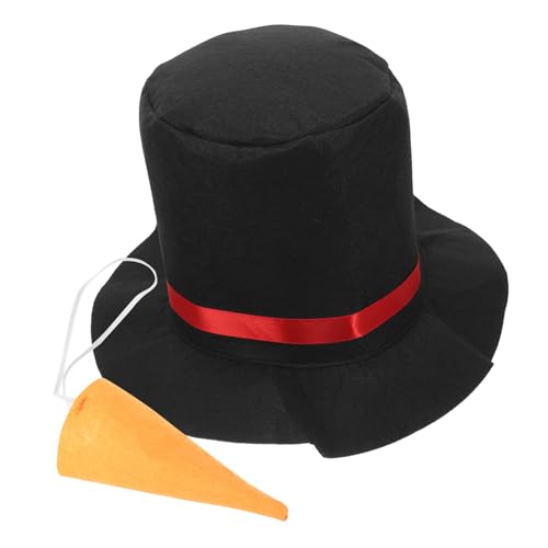 COLLBATH 1 Satz Schneemann-cosplay-hut Weihnachtskostümzubehör Schneemann-kostümhut Cosplay-requisite Diy-fotorequisit von COLLBATH