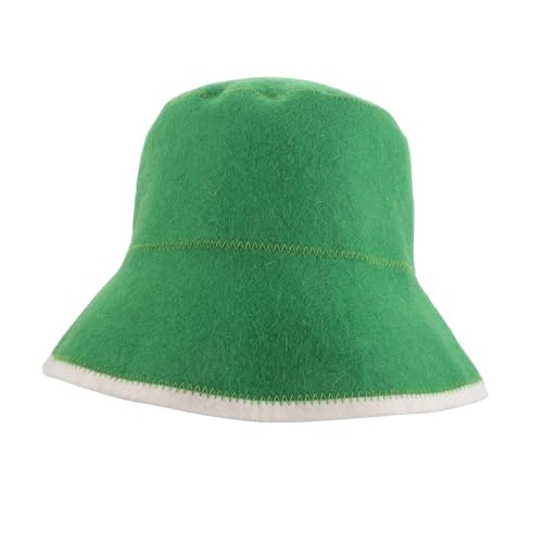 COLLBATH Wiederverwendbare Absorbierende und Hitzeisolierende Mütze Bequemer Dampfbad Haaraccessoire für Damen und Herren für Entspannende Saunaerlebnisse von COLLBATH