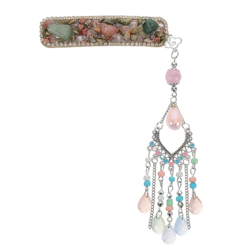 COLLBATH Strass-haarspangen Mit Druckknöpfen Haarspangen Für Hochzeiten Haarschmuck Mit Strasssteinen Exotischer Kopfschmuck Im Ethno-stil von COLLBATH