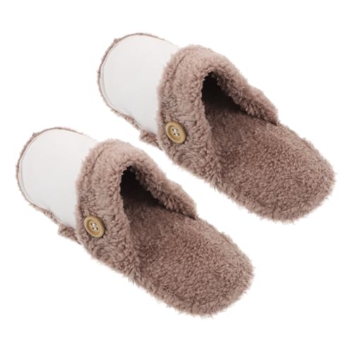 COLLBATH Winter Hausschuhe Einlegesohlen aus Atmungsaktivem Baumwollplüsch Abnehmbare Weiche Innenfütterung für Damen und Herren Rutschfest Ersatz für Clogs Pantoletten und Stiefel Warm von COLLBATH