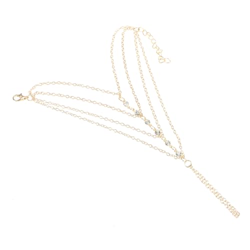 COLLBATH Fingerkette Damen Armband Handkettenschmuck Fingerringschmuck Fingerkettenschmuck Handkettenarmbandschmuck Fingerkettenarmbandschmuck Schmuck Zubehör von COLLBATH