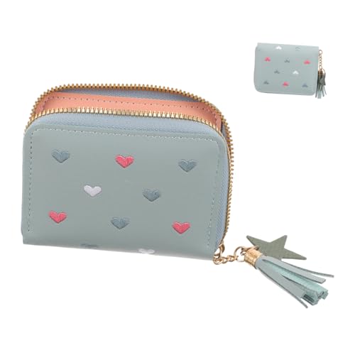 COLLBATH Pu Geldbörse Für Damen Kleiner Münzbeutel Mit Quastenanhänger Für Und Täglichen Gebrauch Leicht Und Tragbar Handtasche von COLLBATH