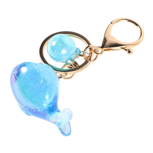 COLLBATH Schlüsselanhänger Niedlicher Delphin-Harz-tierpuppen-schlüsselanhänger Für Schulschlüssel von COLLBATH