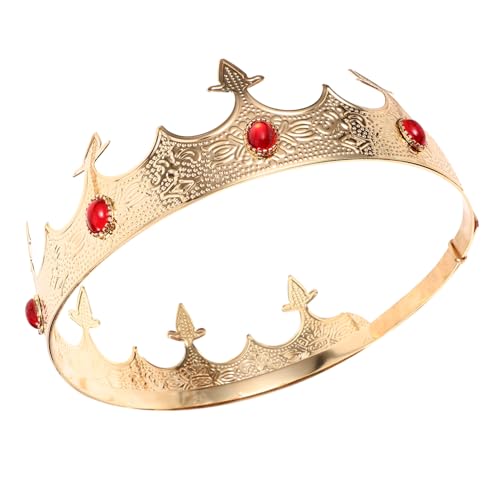 COLLBATH Prinzessin Krone Für Vintage Krone Mit Strasssteinen Dekorative Partykrone Für Kostüme Geeignet Für Abschlussball Und Bühnenaufführungen von COLLBATH