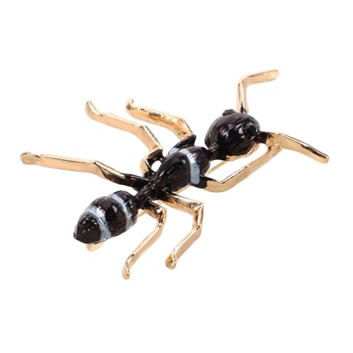Trendige Insektenbrosche Einzigartiger Insekten Schmuck für Anzüge Kleider Freizeitmode für Männer Frauen Unisex Emaille Anstecknadel mit Sicherem Verschluss von COLLBATH