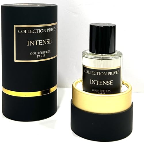 INTENSE Parfum Collection Privée Nouvelle Edition (Gold Edition), Geschenkidee, langanhaltendes Parfum, 50ml (INTENSE) von COLLECTION PRIVÉE GOLD ÉDITION