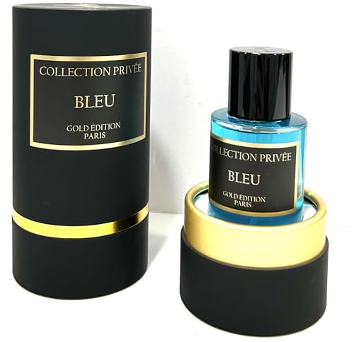 Parfüm BLEU Privée Collection Neue Edition (Gold Edition), Geschenkidee, lang anhaltender und Unisexduft, 50ml (Bleu) von COLLECTION PRIVÉE GOLD ÉDITION