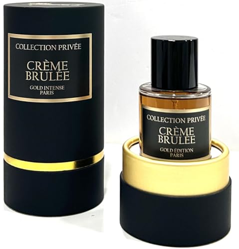 Parfüm CREME BRULEE Private Collection Neue Edition (Gold Edition), Geschenkidee, lang anhaltender und Unisex-Duft von 50ml (CREME BRULEE) von COLLECTION PRIVÉE GOLD ÉDITION