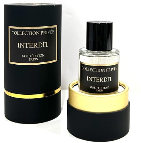 Parfum INTERDIT Collection Privée Nouvelle Edition (Gold Edition), Geschenkidee, langanhaltender Duft, Unisex, 50ml (INTERDIT) von COLLECTION PRIVÉE GOLD ÉDITION