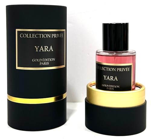 Parfum YARA Privée Collection New Edition (Gold Edition), Geschenkidee, lang anhaltender Unisexduft 50ml (YARA) von COLLECTION PRIVÉE GOLD ÉDITION
