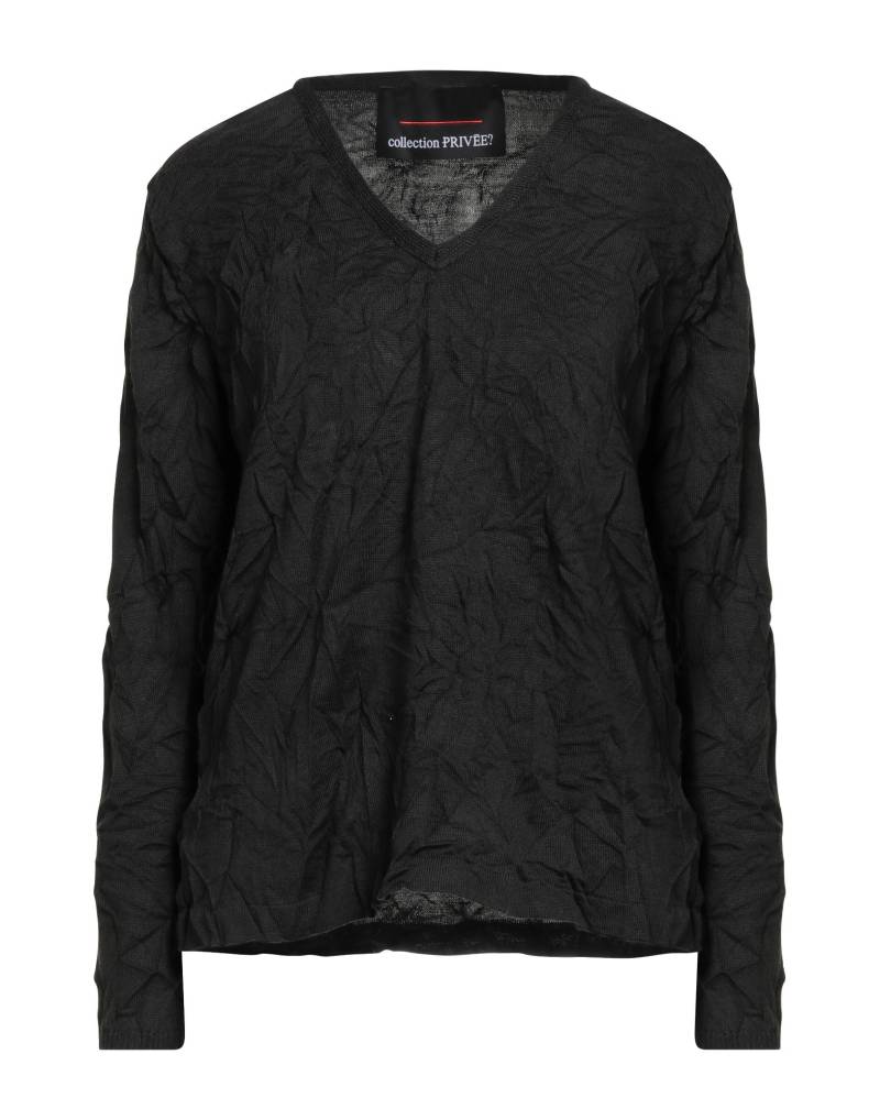 COLLECTION PRIVĒE? Pullover Damen Braungrau von COLLECTION PRIVĒE?