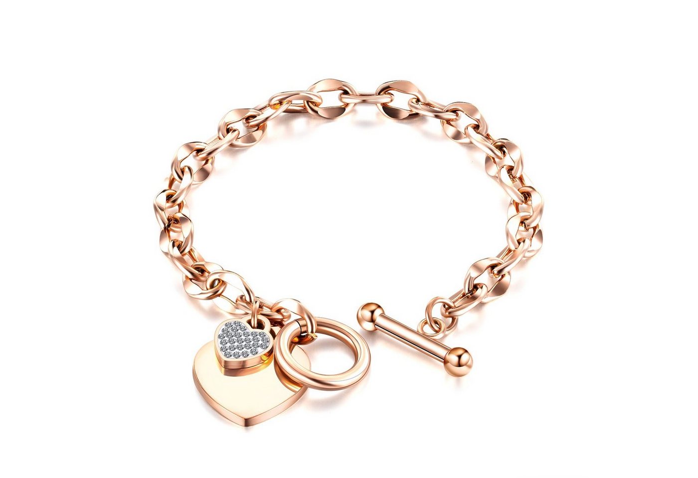 COLLEZIONE ALESSANDRO Armband Strassherz (1-tlg) von COLLEZIONE ALESSANDRO