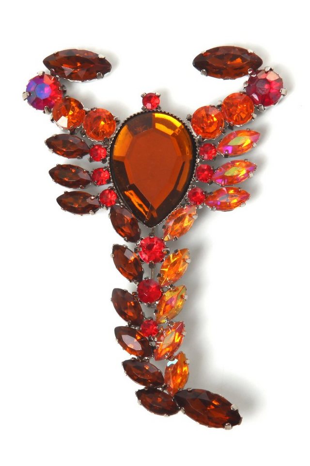 COLLEZIONE ALESSANDRO Brosche Skorpion, mit hochwertigen Kunststoffsteinen COLLEZIONE ALESSANDRO Brosche Skorpion, mit hochwertigen Kunststoffsteinen von COLLEZIONE ALESSANDRO