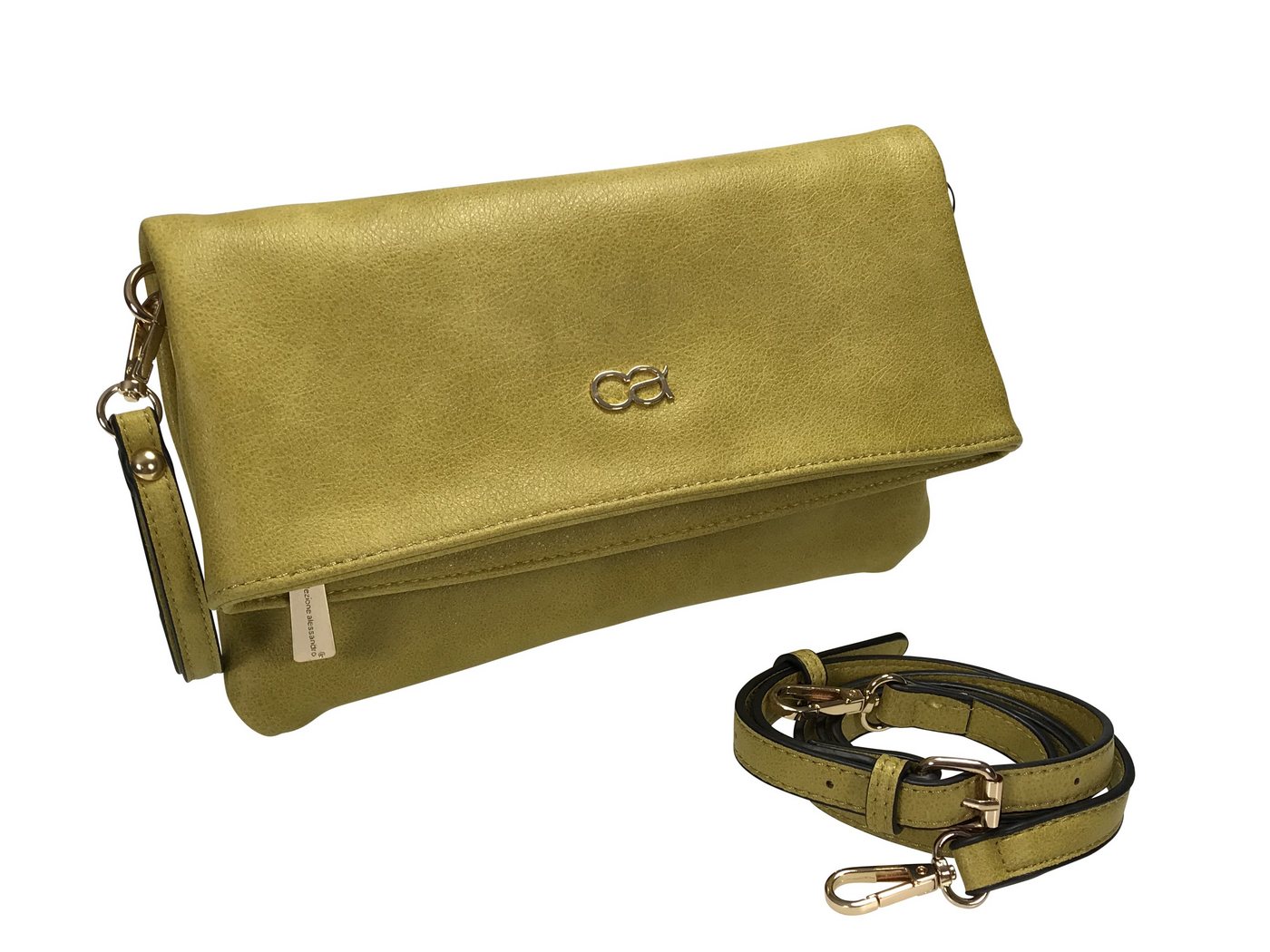 COLLEZIONE ALESSANDRO Clutch Bea, als Clutch, Umhängetasche und Schultertasche tragbar von COLLEZIONE ALESSANDRO