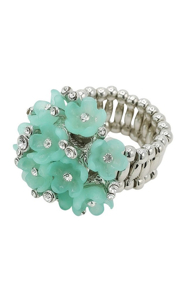 COLLEZIONE ALESSANDRO Fingerring Funkelblüte von COLLEZIONE ALESSANDRO