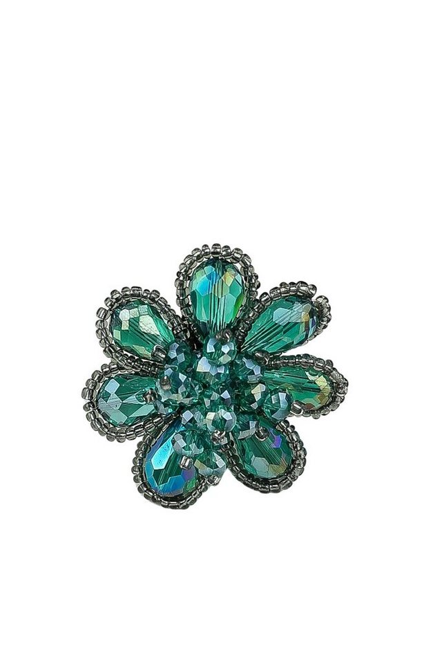 COLLEZIONE ALESSANDRO Fingerring Strassblüte von COLLEZIONE ALESSANDRO