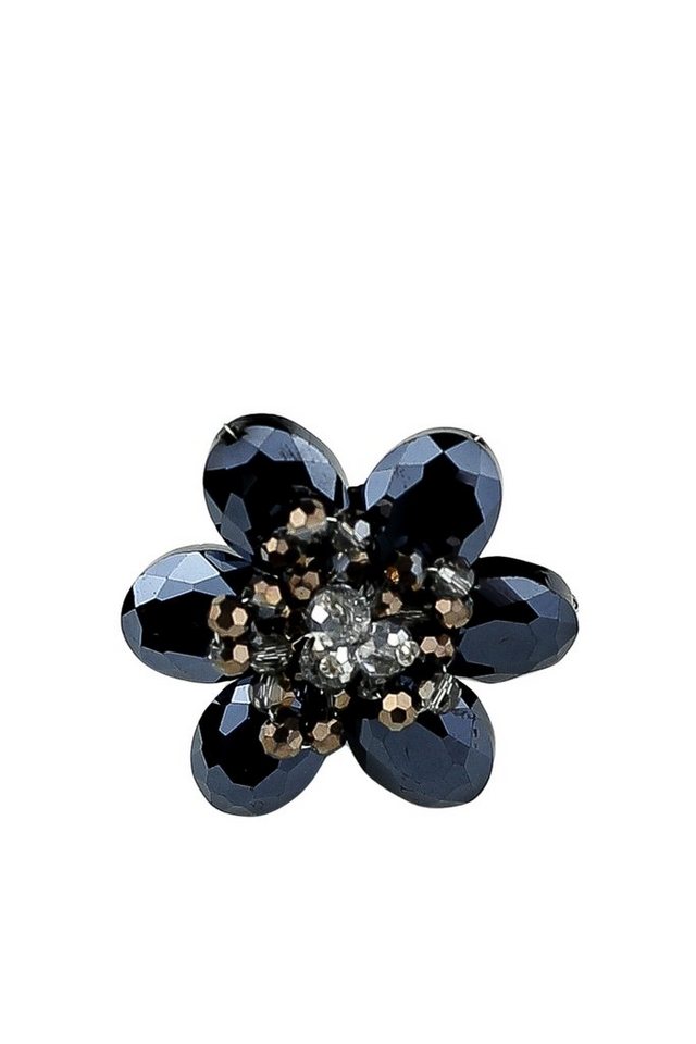 COLLEZIONE ALESSANDRO Fingerring Strassblume von COLLEZIONE ALESSANDRO