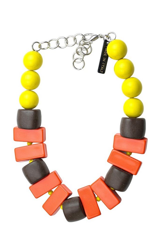 COLLEZIONE ALESSANDRO Kette mit Anhänger Almada, aus Polyesterelementen COLLEZIONE ALESSANDRO Kette mit Anhänger Almada, aus Polyesterelementen von COLLEZIONE ALESSANDRO