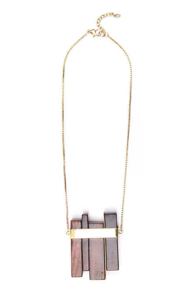 COLLEZIONE ALESSANDRO Kette mit Anhänger Aminata, geometrische Formen von COLLEZIONE ALESSANDRO