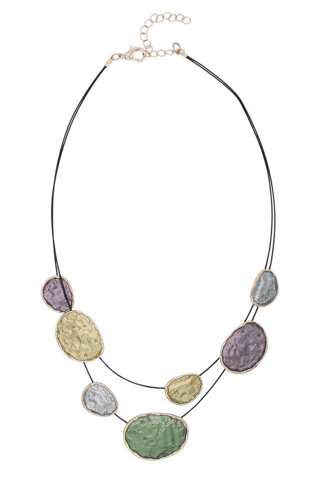 COLLEZIONE ALESSANDRO Kette mit Anhänger Aurora Linea, stilvolle Halskette mit Emaille Elementen COLLEZIONE ALESSANDRO Kette mit Anhänger Aurora Linea, stilvolle Halskette mit Emaille Elementen von COLLEZIONE ALESSANDRO