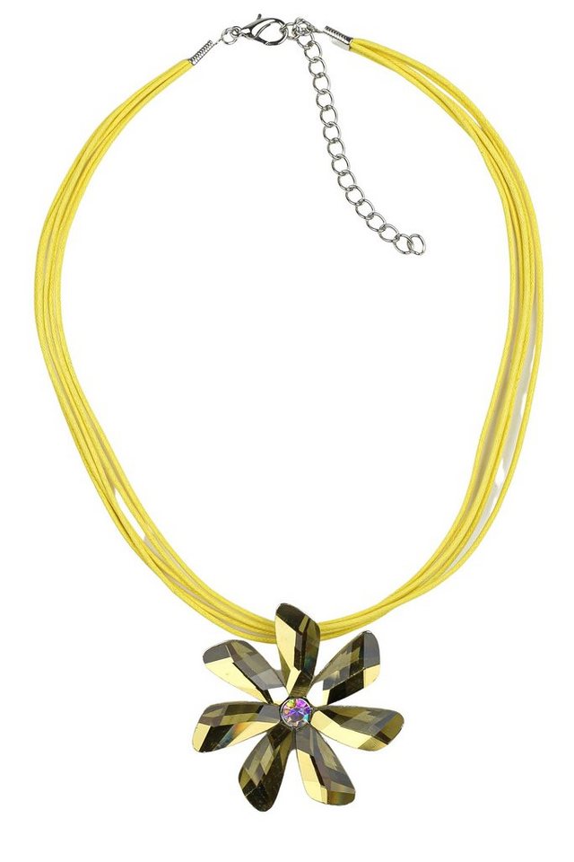 COLLEZIONE ALESSANDRO Kette mit Anhänger Burgos, mit Glassteinen von COLLEZIONE ALESSANDRO