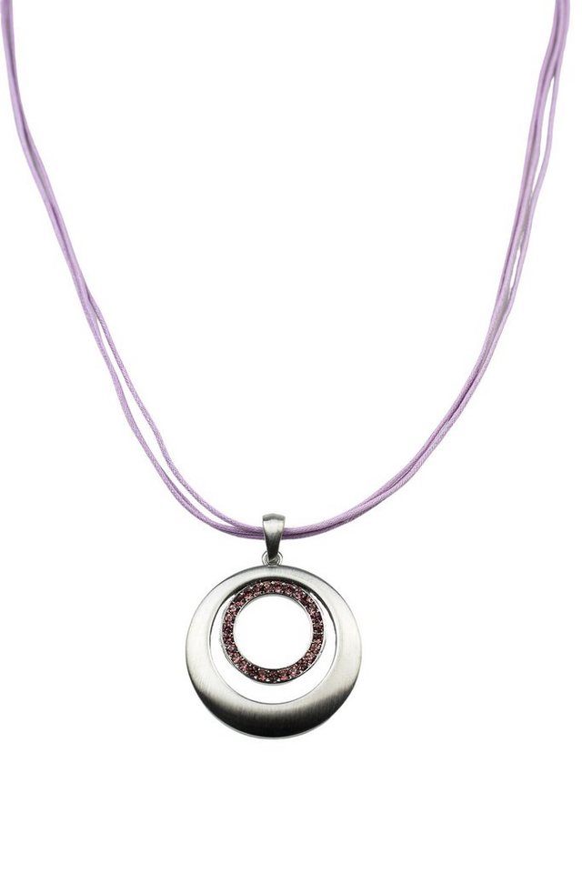 COLLEZIONE ALESSANDRO Kette mit Anhänger Chania, mit kleinen Glassteinen von COLLEZIONE ALESSANDRO