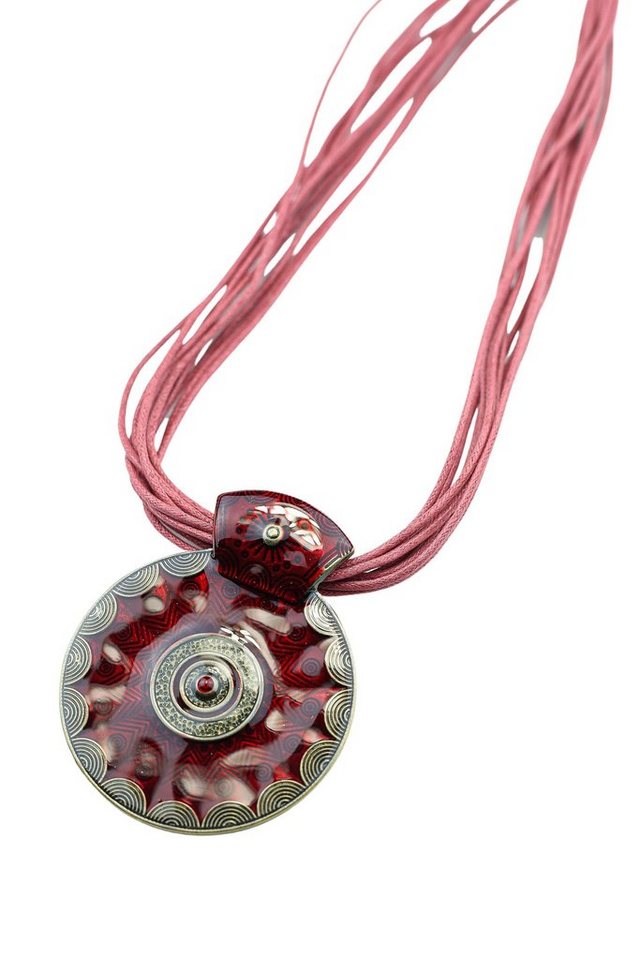 COLLEZIONE ALESSANDRO Kette mit Anhänger Ciondolo, mit lackiertem Anhänger von COLLEZIONE ALESSANDRO