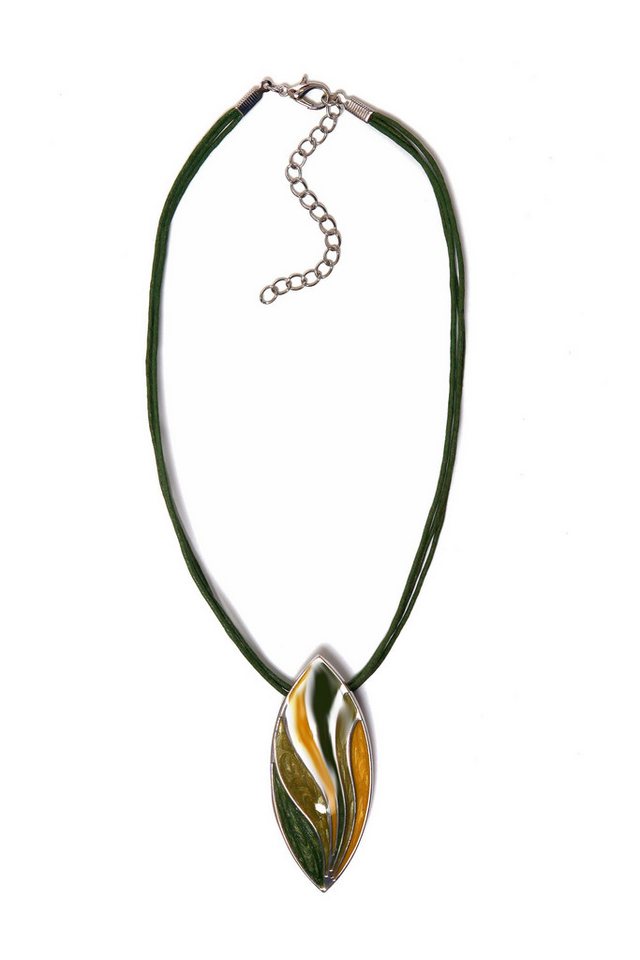 COLLEZIONE ALESSANDRO Kette mit Anhänger Cleo, mit ovalem Anhänger von COLLEZIONE ALESSANDRO