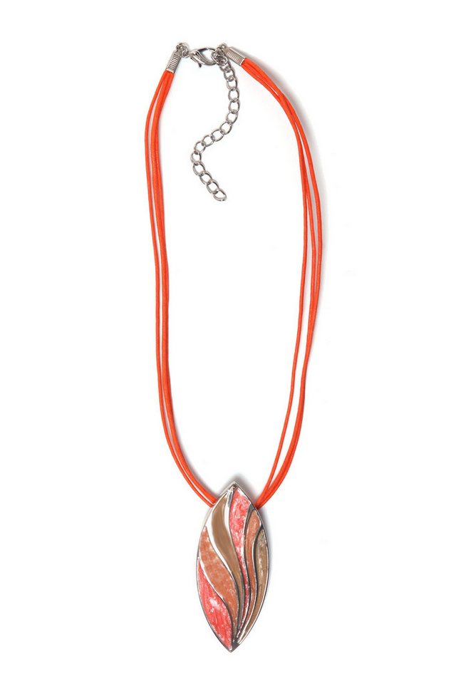 COLLEZIONE ALESSANDRO Kette mit Anhänger Cleo, mit ovalem Anhänger von COLLEZIONE ALESSANDRO
