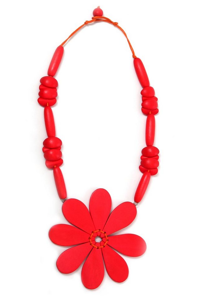 COLLEZIONE ALESSANDRO Kette mit Anhänger Delia, mit unterschiedlichen Holzperlen COLLEZIONE ALESSANDRO Kette mit Anhänger Delia, mit unterschiedlichen Holzperlen von COLLEZIONE ALESSANDRO