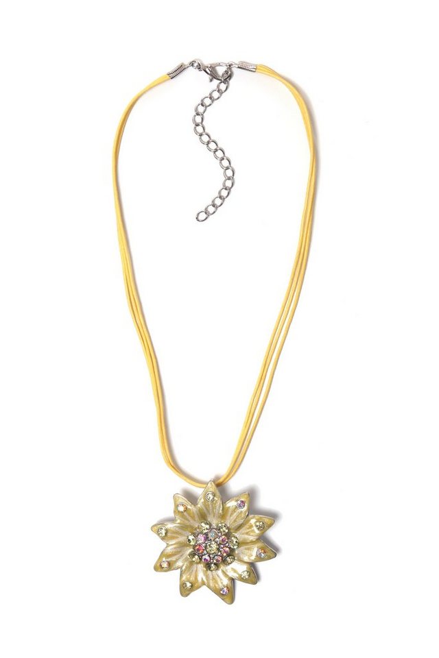 COLLEZIONE ALESSANDRO Kette mit Anhänger Doris, mit Blütenanhänger von COLLEZIONE ALESSANDRO