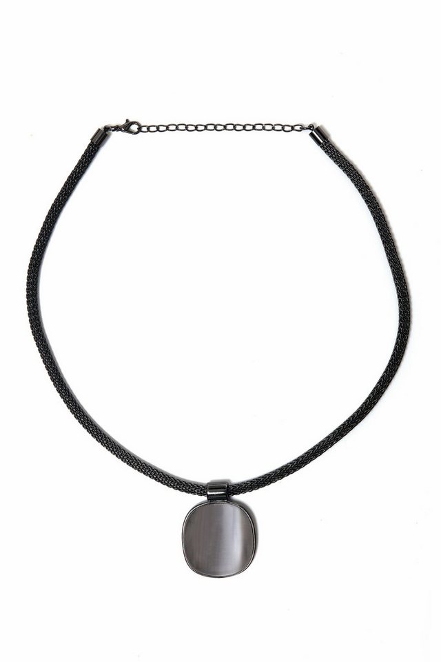 COLLEZIONE ALESSANDRO Kette mit Anhänger Eva, mit Glasstein in cateye Optik von COLLEZIONE ALESSANDRO