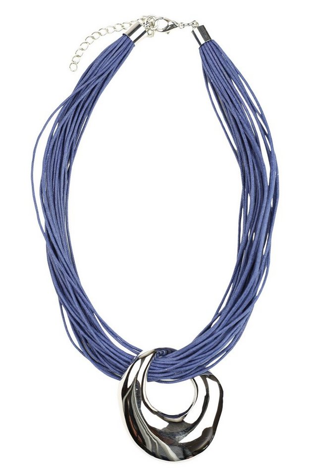 COLLEZIONE ALESSANDRO Kette mit Anhänger Evora, mit üppigem Metallanhänger von COLLEZIONE ALESSANDRO