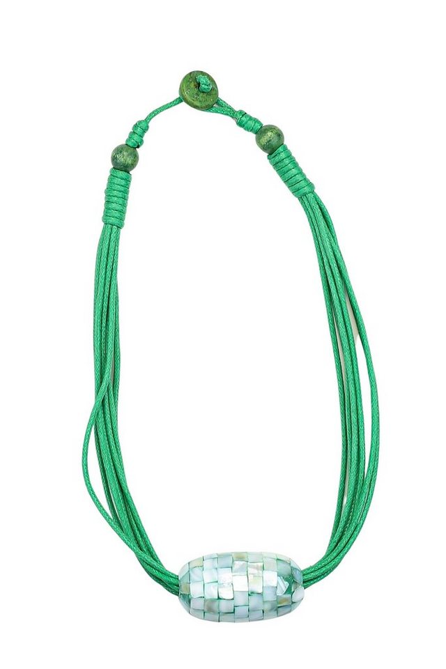 COLLEZIONE ALESSANDRO Kette mit Anhänger Geli, mit echten Muscheln von COLLEZIONE ALESSANDRO