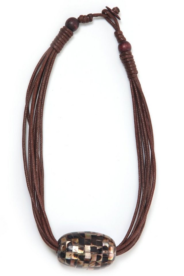 COLLEZIONE ALESSANDRO Kette mit Anhänger Geli, mit echten Muscheln von COLLEZIONE ALESSANDRO