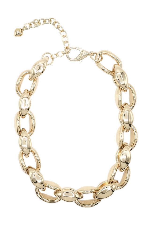 COLLEZIONE ALESSANDRO Kette mit Anhänger Glam Loop, elegante Gliederkette von COLLEZIONE ALESSANDRO