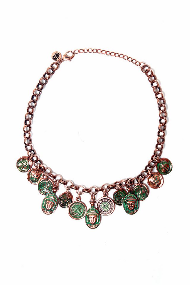 COLLEZIONE ALESSANDRO Kette mit Anhänger Josephine, Kette mit Charmsanhängern COLLEZIONE ALESSANDRO Kette mit Anhänger Josephine, Kette mit Charmsanhängern von COLLEZIONE ALESSANDRO