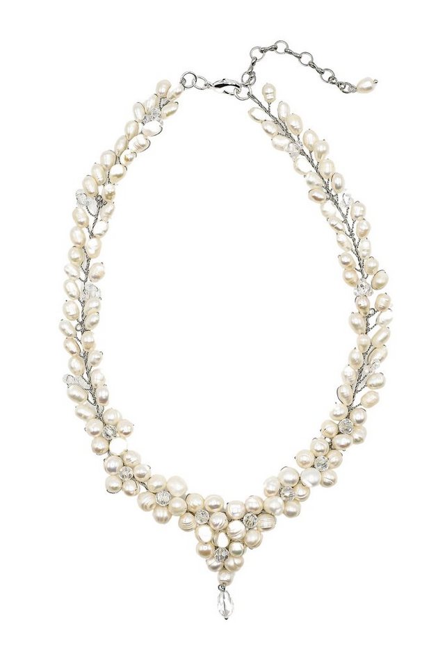 COLLEZIONE ALESSANDRO Kette mit Anhänger Lecce, mit Süßwasserperlen von COLLEZIONE ALESSANDRO