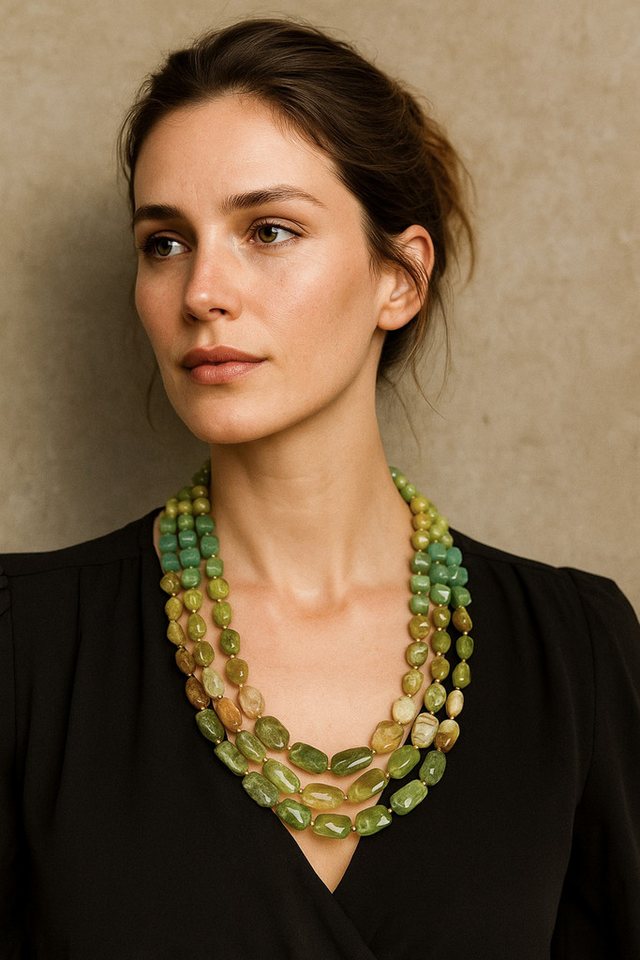 COLLEZIONE ALESSANDRO Kette mit Anhänger Marble, Exclusive Statemenkette von COLLEZIONE ALESSANDRO