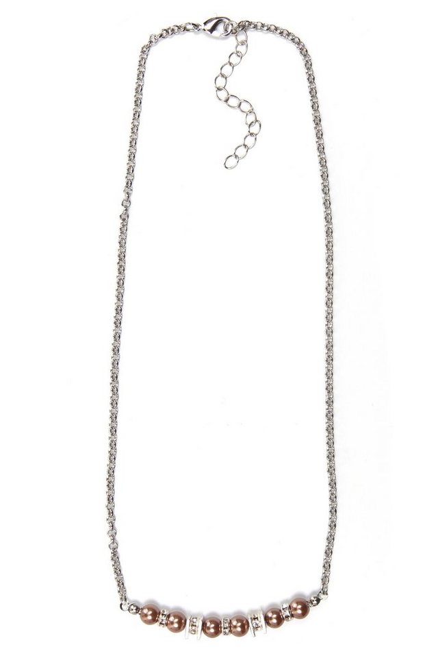 COLLEZIONE ALESSANDRO Kette mit Anhänger Milena, mit Glassteinen (Swarovski) und Glasperlen von COLLEZIONE ALESSANDRO